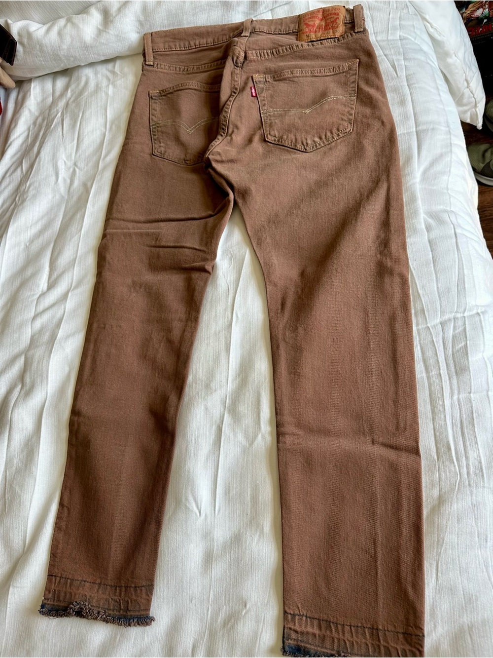 Levi's Brown Straight Jeans